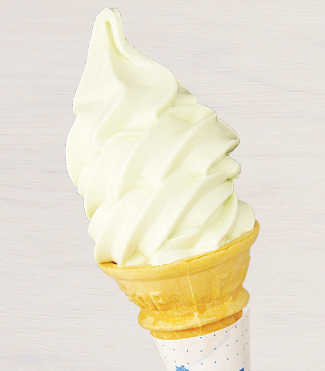 梓川SA上り 安曇野わさびソフトクリーム