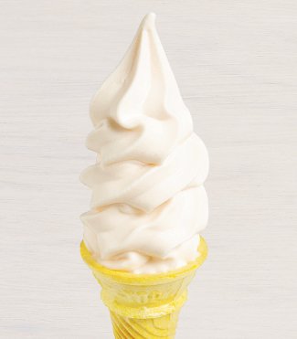 双葉SA下り 山梨白桃ソフト