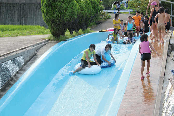 中島公園河川プール1