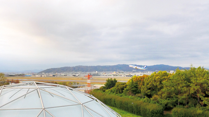 伊丹市立こども文化科学館 展望台