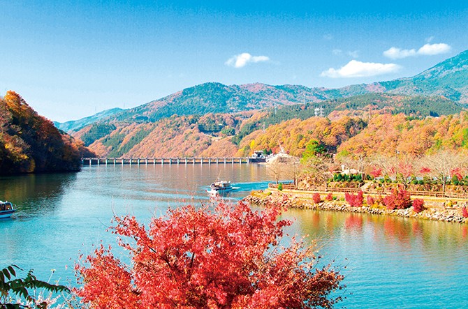 水上から優雅に 遊覧船でゆったり楽しむ紅葉絶景4選 東海 じゃらんニュース