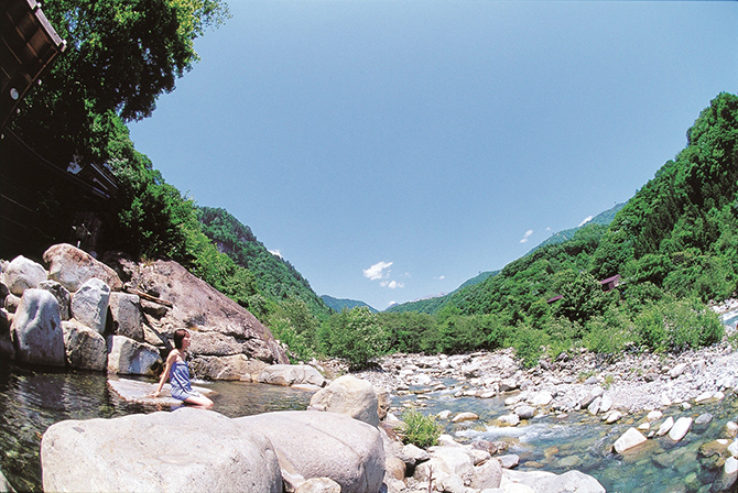 槍見の湯 槍見舘