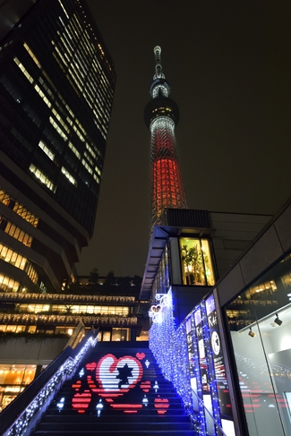ハートがいっぱい 東京スカイツリータウン R のイルミが可愛いと話題 東京 じゃらんニュース