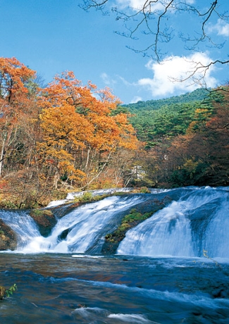 釜淵の滝