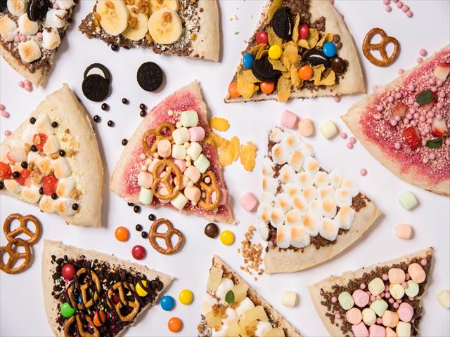 オリジナルのチョコピザ を食べられる かわいすぎるピザバーのお店が原宿に誕生 じゃらんニュース