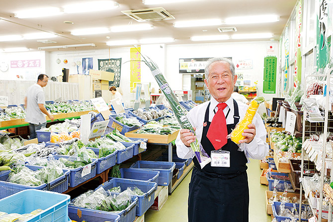 野菜ソムリエが野菜の おいしさを伝授してくれます