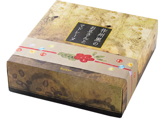 作州黒のお豆さんとマドレーヌ 1620円