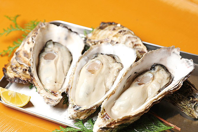 生カキ 1個100円