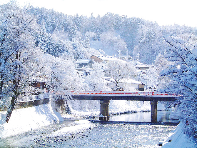 中橋・古い町並