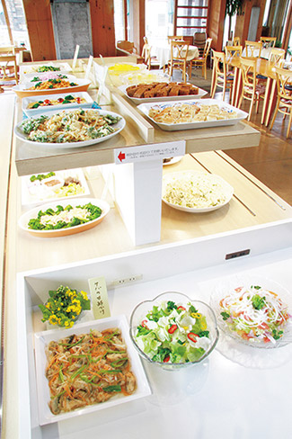 道の駅 みま「お食事処 畦みちの花」