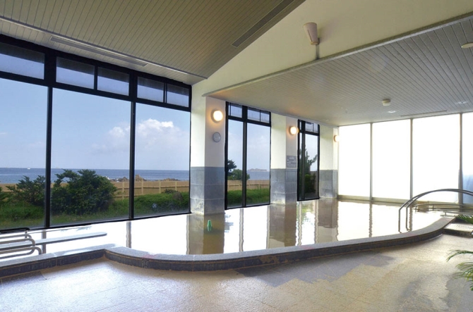 野母崎炭酸温泉Alega軍艦島