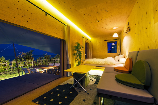 snow peak glamping 京急観音崎