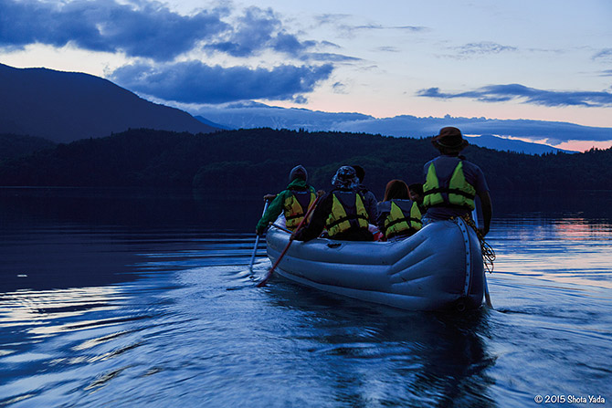 白馬ライオンアドベンチャー「湖上ホタルツアー」