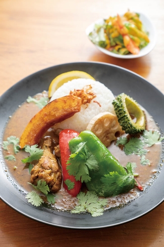 カレーとケーキ かぼちゃ家