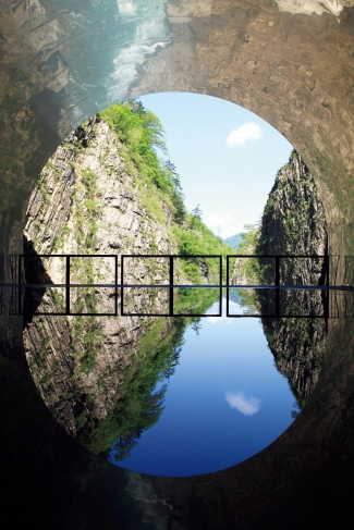 清津峡渓谷トンネル