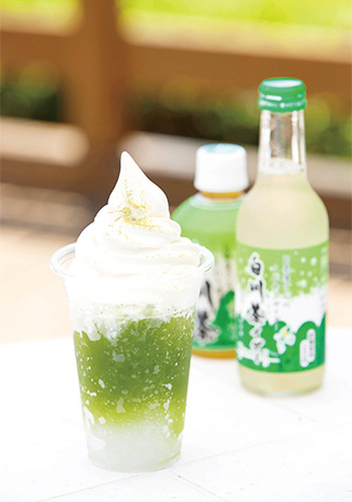 氷ソフト白川茶味350円