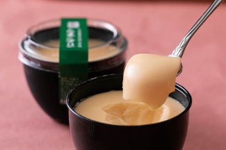 【東九州道】別府湾SA上下のたまごプリン 250円