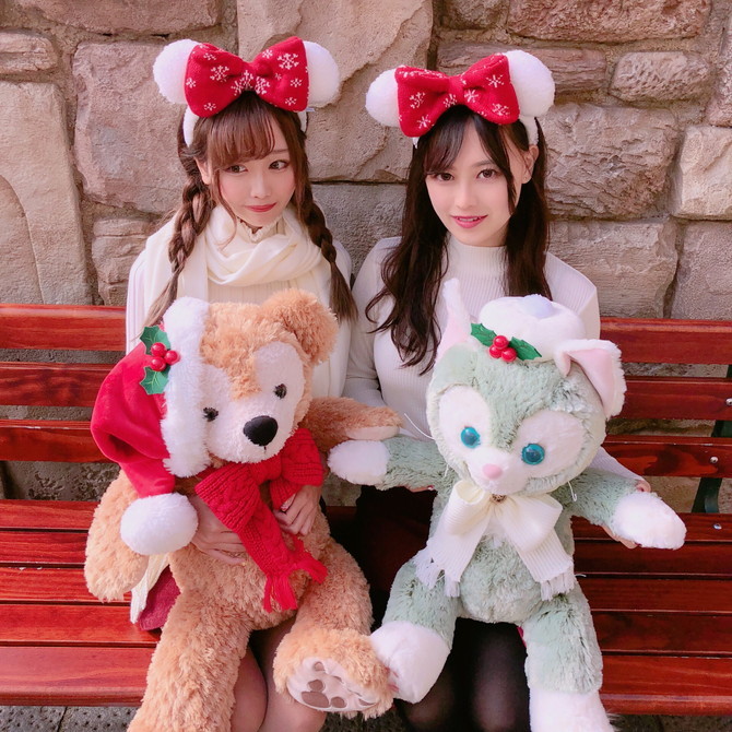 双子コーデで ディズニー クリスマス18 のフォトジェニックツアーしてきた Tdr じゃらんニュース