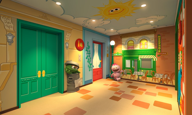 エルモたちに囲まれてハッピー セサミストリート のコンセプトルーム誕生 大阪 じゃらんニュース