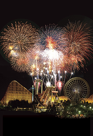 長島温泉花火大競演