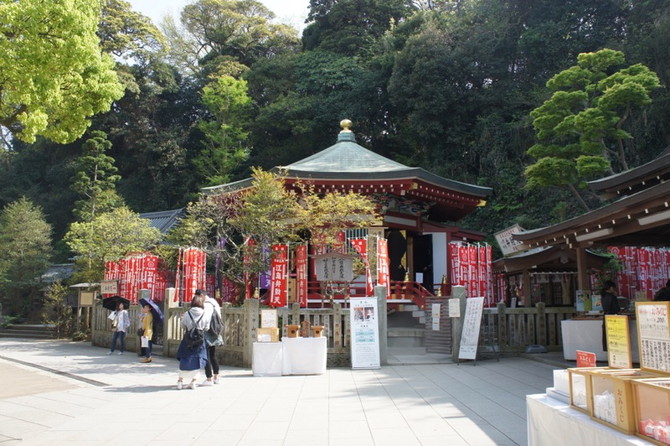 江島神社「辺津宮(へつみや)」