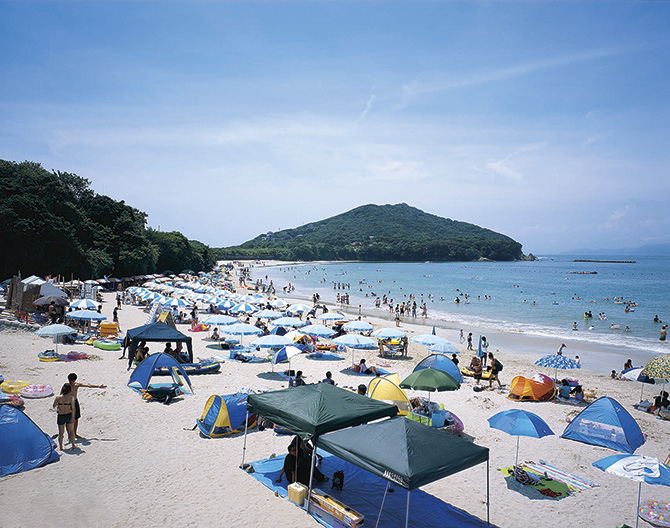 御座白浜海水浴場
