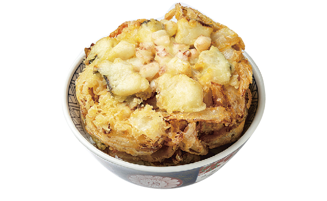 蒲郡海鮮かき揚げ丼