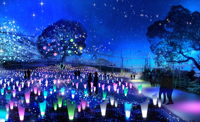 ひらかたパークが 光の遊園地 に変身 11 3からイルミネーション開始 大阪 じゃらんニュース