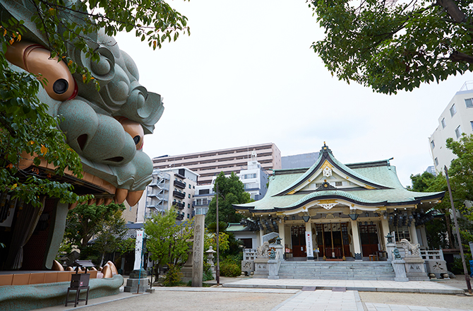 難波八阪神社