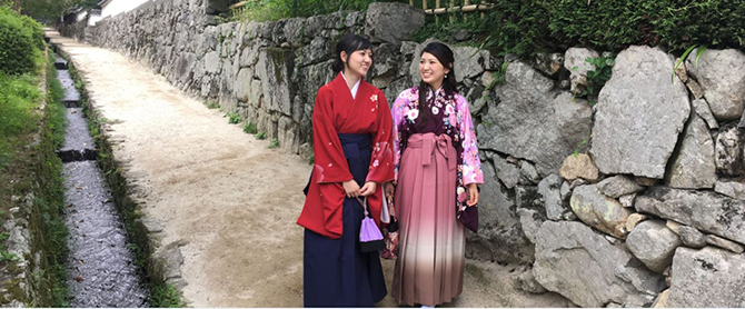 明智光秀ゆかりの坂本で和装体験 ～あなたも光秀公と煕子様～