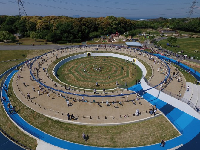 ブランコがすごい公園