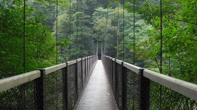 画像出典:じゃらん観光ガイド 回顧の吊橋