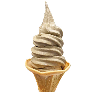 赤ちゃん番茶ソフトクリーム