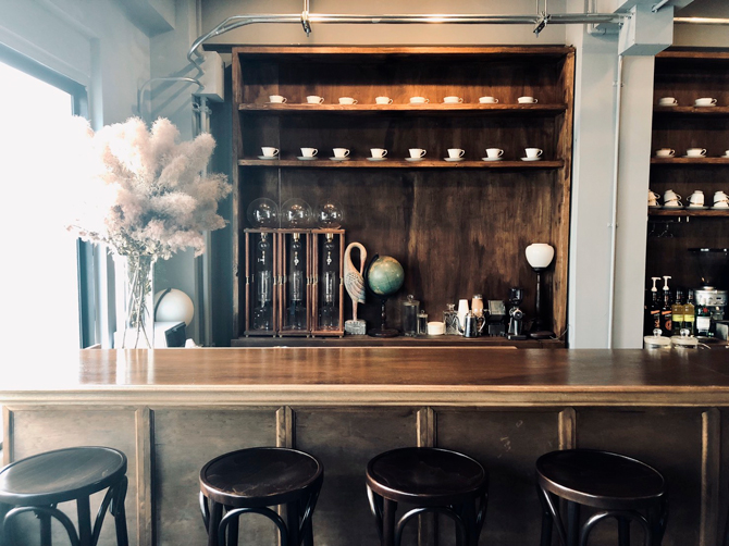 喫茶半月/「スイーツの美味しい」カフェ