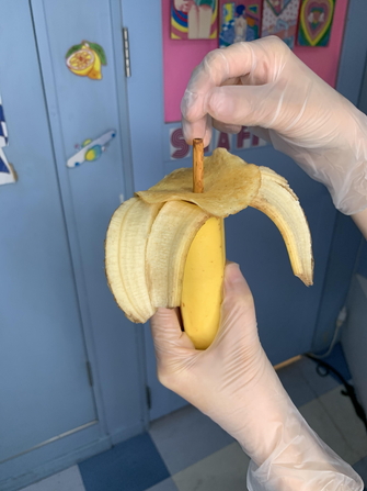 バナナソフトクリーム