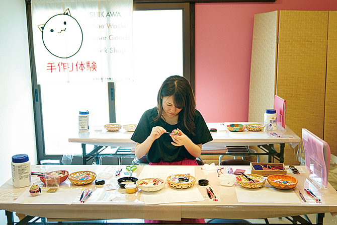 美濃和紙雑貨 体験ショップ 石川紙業