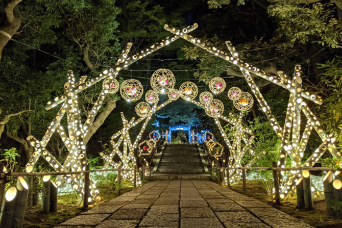 昭和レトロ Twinkle Star イルミネーション 光ファイバー フラワー