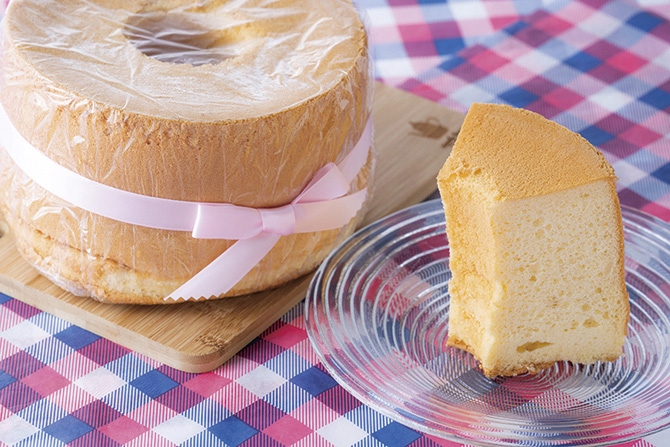 電気屋さんの地中海シフォンケーキ