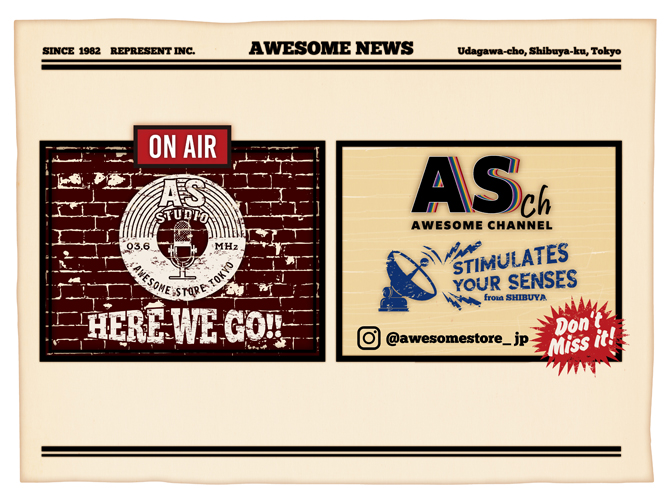 「AWESOME STORE TOKYO」が渋谷にオープン!