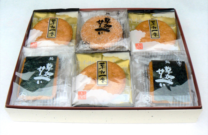 (画像提供:草加亀楽煎餅本舗)