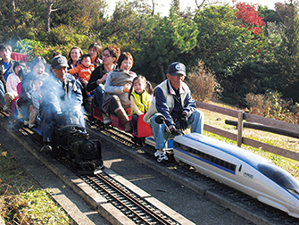 道の駅 一本松展望園「ミニ鉄道公園」