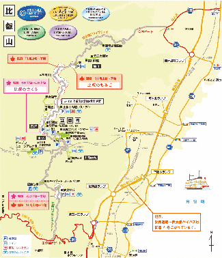 比叡山ドライブウェイのおすすめスポット