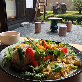 カフェ 天川 空