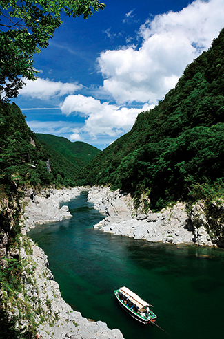 大歩危峡観光遊覧船
