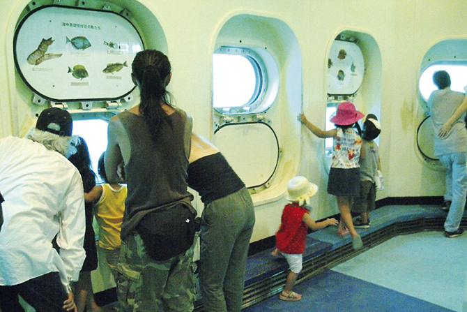 かつうら海中公園 海中展望塔