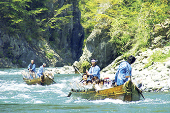 鬼怒川ライン下り