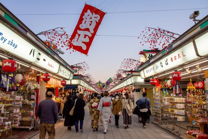 仲見世商店街