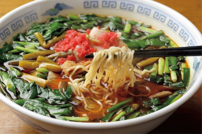 元祖満州にらラーメン さかえや本店