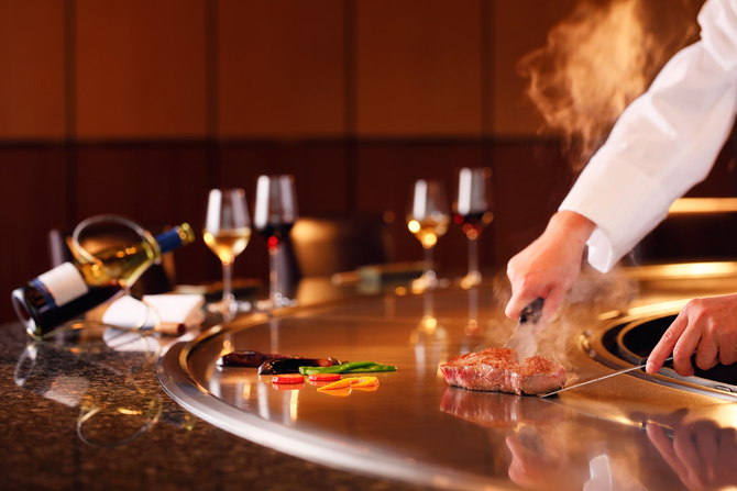 （画像提供：鉄板焼 ときわ／ホテルオークラ京都）