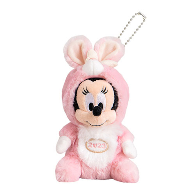 ディズニー 干支 ぬいぐるみ バッジ 2011 兎年 5種 ミッキー ミニー 他 ディズニー 干支 ぬいぐるみ バッジ 2011 兎年 5種 ミッキー